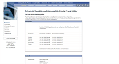 Desktop Screenshot of praxis-frank-mueller.de