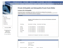 Tablet Screenshot of praxis-frank-mueller.de